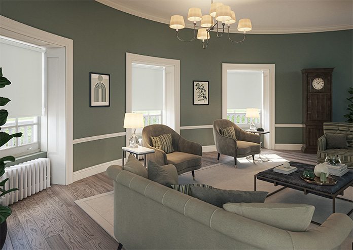 Orion (Blackout), Light Grey - Twist&Fit Roller Blind - Image 7